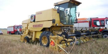 Kaip elgtis, kad nedegtų kombainai