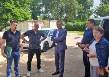 Meras dalyvavo susitikimuose dėl investicijų Jašiūnuose