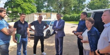 Meras dalyvavo susitikimuose dėl investicijų Jašiūnuose