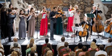 Festivalyje „Užutrakio vakarai“ bisui nuskambėjo parafrazės Ukrainos himno motyvais