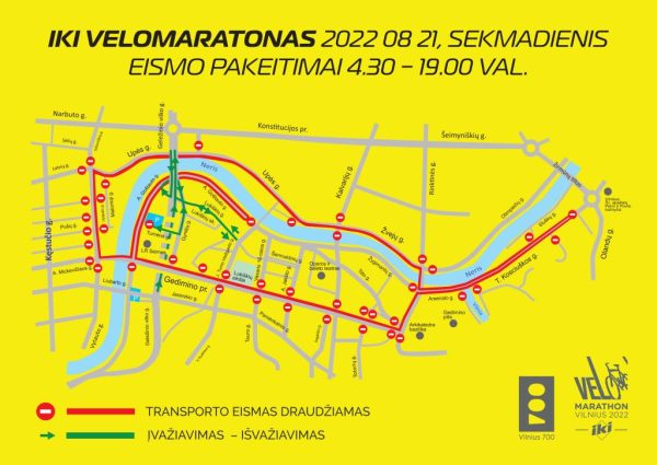 IKI Velomaratonas trasa