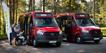 Į Vilniaus gatves išrieda elektriniai mažos talpos autobusai: pirmieji 6 nauji maršrutai