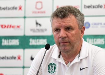 V. Čeburinas apie artėjančias FK „Žalgiris“ rungtynes: „Sieksime neutralizuoti varžovo stiprias puses ir parodyti savo“