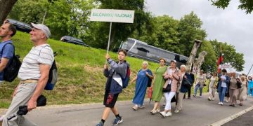 Šalčininkų rajono tremtiniai dalyvavo sąskrydyje „Su Lietuva širdy“