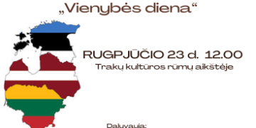 Baltijos kelio minėjimas Trakuose