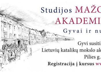 Norintiems gilinti žinias apie krikščionybę – kursai Mažojoje akademijoje