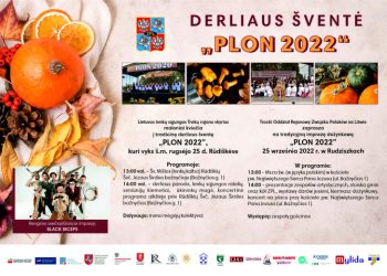 Rudens šventė PLON2022 Rūdiškėse