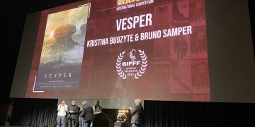 Apdovanojimų akimirka/Kūrėjų nuotr.