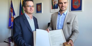 Markas Baudisch ir Andrius Šatevičius