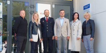 Paženklinta priedanga Lentvario bibliotekos pastate