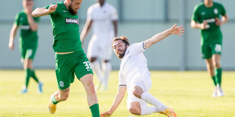 "Sūduva" - "Žalgiris" dvikovos akimirka @ fkzalgiris.lt nuotrauka