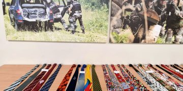 VSAT Vilniaus pasienio rinktinėje – J. Šalkausko kaklaraiščių paroda