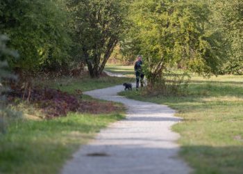 Gyventojams atvertas pasivaikščiojimo takas Justiniškėse