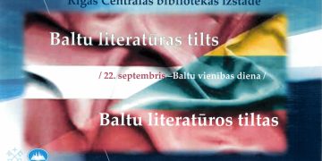 Leidinių paroda „Baltų literatūros tiltas“