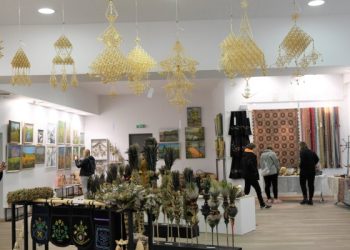 Šalčininkuose vyksta Vilniaus regiono konkursinė liaudies meno paroda „Aukso vainikas 2022“