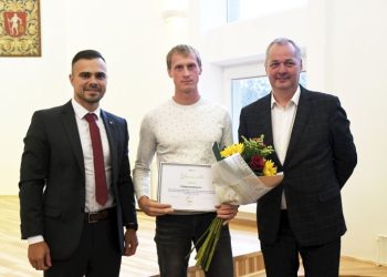 Pasveikino Trakus ir Lietuvą garsinantį sportininką