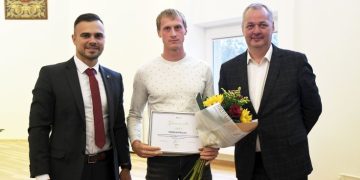 Pasveikino Trakus ir Lietuvą garsinantį sportininką