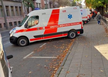 Greitosios medicinos pagalbos sirenos – GMP darbuotojo Dimitrij Alimov, žuvusio gelbėjant paauglį, atminimui pagerbti