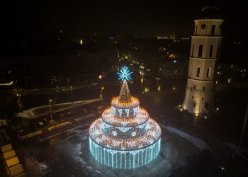 Kalėdinė eglė Vilnius