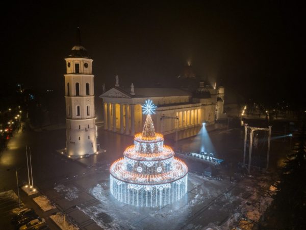 Kalėdinė eglė Vilnius