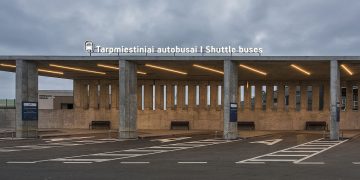 Vilniaus oro uoste laikinai keičiama transporto schema: nuo lapkričio pradžios numatoma perkelti tarpmiestinių autobusų sustojimo vietą