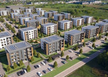 Vilniaus gyventojai kviečiami išsakyti nuomonę dėl daugiabučių komplekso Naujosiose Santariškėse