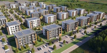 Vilniaus gyventojai kviečiami išsakyti nuomonę dėl daugiabučių komplekso Naujosiose Santariškėse