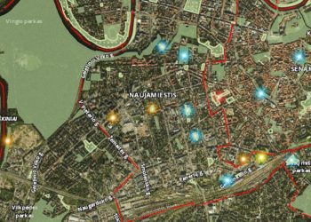 Želdynų projektai – atnaujintame žemėlapyje