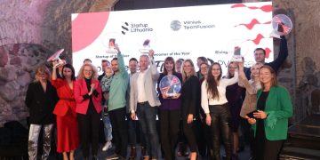 Vilniuje išrinkti geriausi 2022-ųjų startuoliai