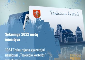 „Trakiečio kortelė“ – viena iš sėkmingų iniciatyvų 2022 metais