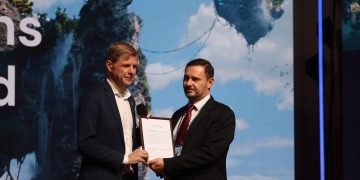 Vilniui suteiktas Ukrainos Prezidento Volodymyro Zelenskio skiriamas „Miesto gelbėtojo“ garbės titulas