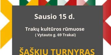 Šaškių turnyras “Sausio 13-osios aukoms atminti”