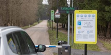 Svarbi informacija Vingio parko svečiams: atvykstančius automobiliu pasitiks automatinis užtvaras