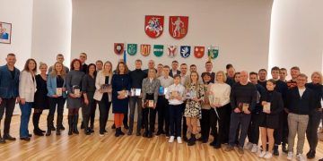 Trakų rajono savivaldybėje apdovanoti geriausi 2022 metų sportininkai