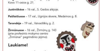 Kur švęsime Užgavėnes vasario 21 d. Vilniuje