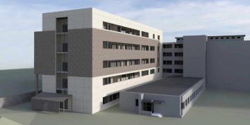 Prie Antakalnio ligoninės pradedamas statyti papildomas operacinių ir reanimacijos korpusas