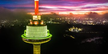 Kovo 11-ąją įspūdingu šviesų ir muzikos šou sostinę sveikins Vilniaus televizijos bokštas