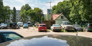 Naujamiestyje planuojama tvarkyti dar viena viešoji erdvė spręs ir parkavimo problemas