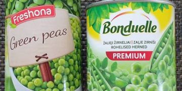 Pricer.lt prekių palyginimas: konservuoti žalieji žirneliai Freshona ir Bonduelle. Ar nusipelnėme mokėti daugiau?