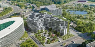 „Inrega“ kviečia išsakyti nuomonę dėl administracinio pastato Lvivo gatvėje projekto