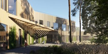 Daugiafunkcio komplekso statybų naujienos: pakartotinai pristatomi sporto centro bei vaikų darželio projektiniai pasiūlymai