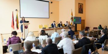 Posėdžiavo Vilniaus rajono savivaldybės taryba