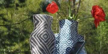 Nusižiūrėkite idėją: sėdmaišis telefonui