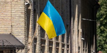 Galimai 33-čiai NATO narei – 33 tūkst. Ukrainos vėliavų Vilniuje