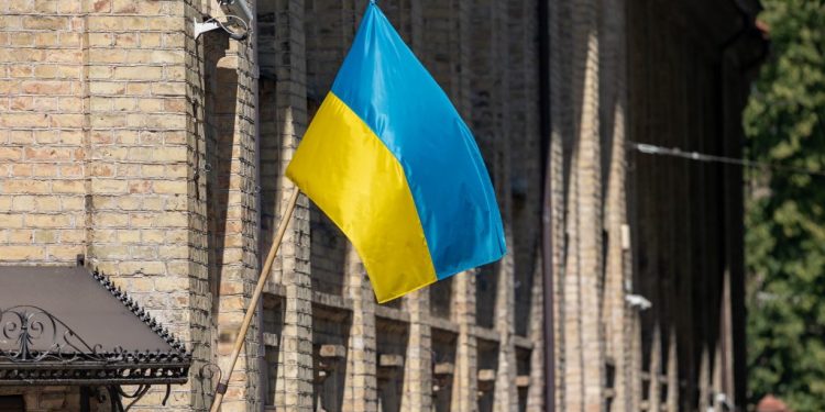 Ukrainos vėliava / vilnius. lt