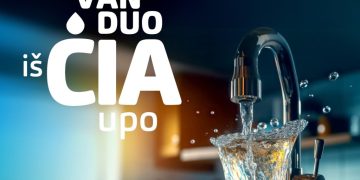 „Vilniaus vandenys“ tęsia jau tradicija tapusią vasaros kampaniją: restoranai ir kavinės vėl nemokamai dalins vandenį iš čiaupo