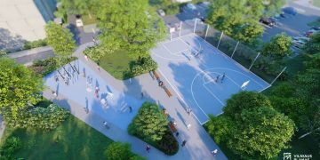 Vilniaus Naugarduko g. kiemuose planuojama įrengti naują viešąją erdvę