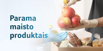 Dalinama parama maisto produktais – pasieks daugiau nei 206 tūkst. nepasiturinčių šalies gyventojų