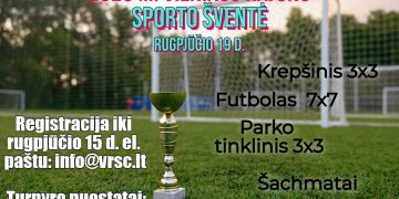 Kviečiame dalyvauti Vilniaus rajono sporto šventėje!