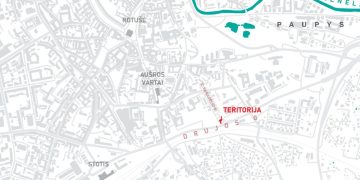 Vilniuje tvarkys Ričardo Gavelio skverą: gyventojai kviečiami teikti pasiūlymus